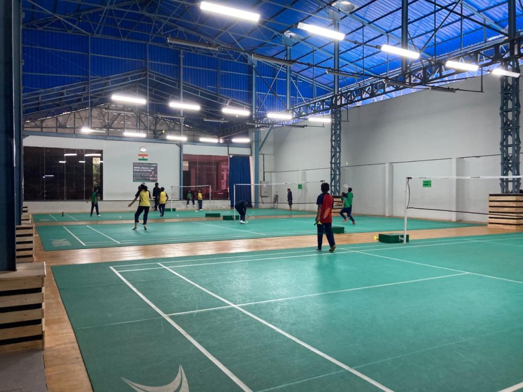 Indoor Badminton Arena