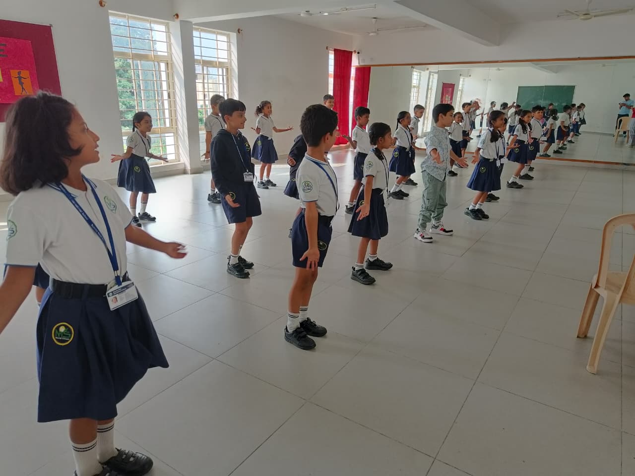 Dance rehearsal studio at Sunrise NIS